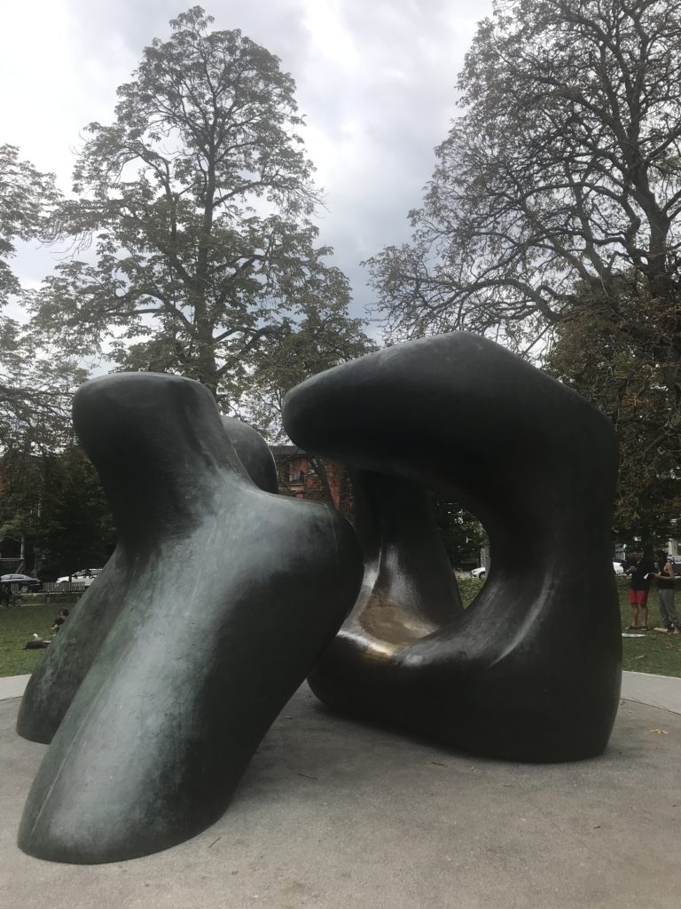 Large Two Forms - Henry Moore